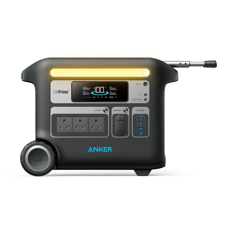 محطة الطاقة المحمولة أنكر 767 (GaNPrime PowerHouse 2300 Watts / 2048Wh)