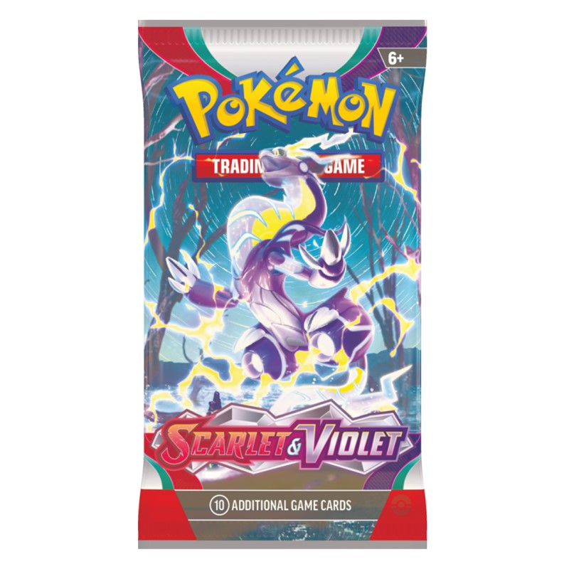 Pokemon Scarlet & Violet Trading Card Booster Pack - 10 Cards Per Pack Pokemon Scarlet & Violet Trading Card Booster Pack - 10 Cards Per Pack