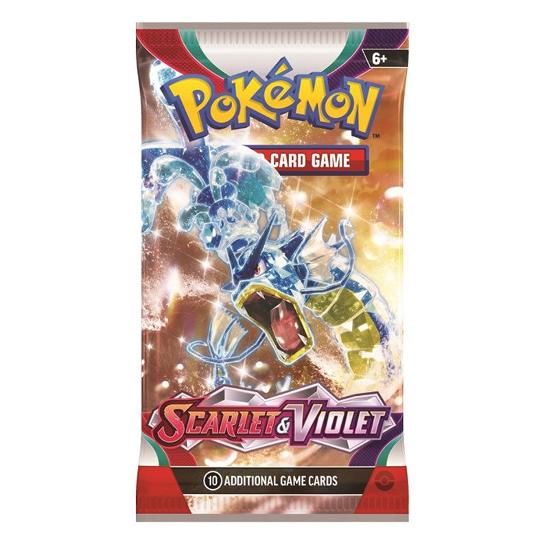 Pokemon Scarlet & Violet Trading Card Booster Pack - 10 Cards Per Pack Pokemon Scarlet & Violet Trading Card Booster Pack - 10 Cards Per Pack