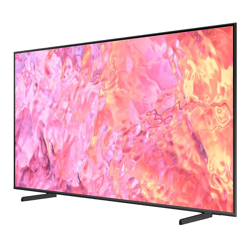 شاشة سامسونج 65 بوصة مسطحة كيو ال اي دي 4 كيه، QA65Q60CAUXZN