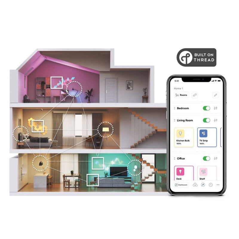 Nanoleaf Essentials - MATTER Smart A60 Bulb - E27 - EU/ANZ -  800Lm - 2700K-6500K - 220 V - 240 V - White