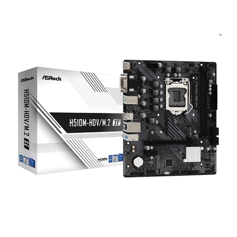 ASRock H510M-HDV/M.2 SE Micro ATX Gaming Motherboard