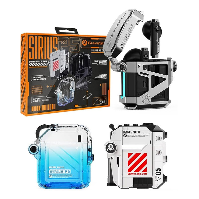 سماعات أذن GravaStar Sirius P5 TWS، مجموعة 3 في 1