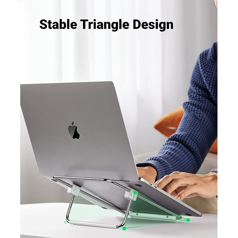 Ugreen Laptop Stand for Desk Adjustable Portable Laptop Riser Holder Notebook Computer Stand Compatible with MacBook Pro, MacBook Air, 11 to 16 Inch