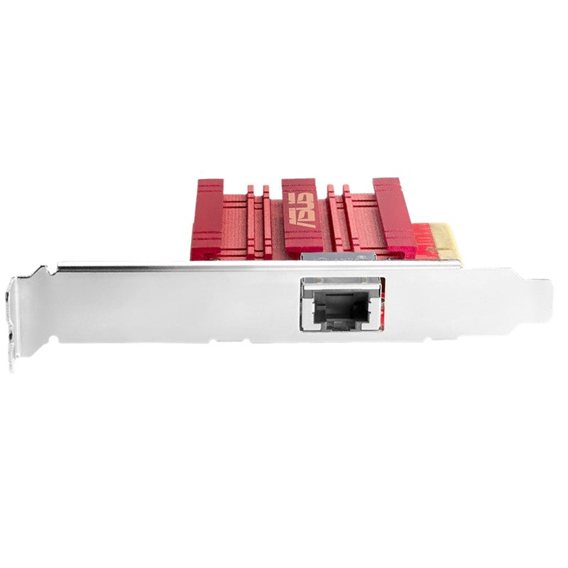 آسوس 10 جيجابايت قاعدة -T PCIe محول شبكة متوافق مع الإصدارات السابقة 5/2.5/1G و100 ميجابت في الثانية، ومنفذ RJ45 وجودة خدمة مدمجة
