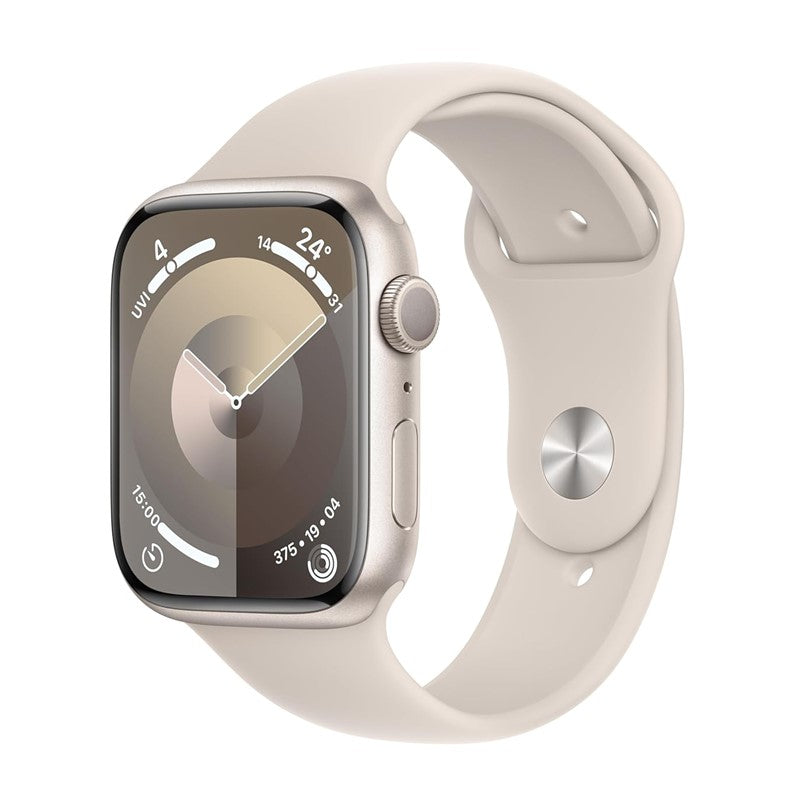 Apple Watch Series 9, GPS, Aluminum Case, Sport Band