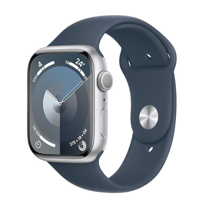 Apple Watch Series 9, GPS, Aluminum Case, Sport Band