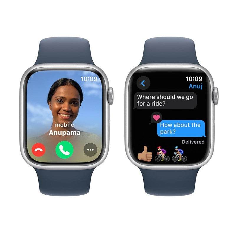 Apple Watch Series 9, GPS, Aluminum Case, Sport Band