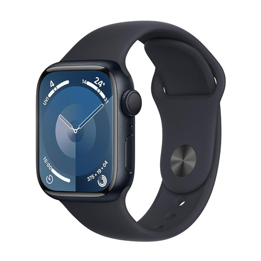 Apple Watch Series 9, GPS, Aluminum Case, Sport Band