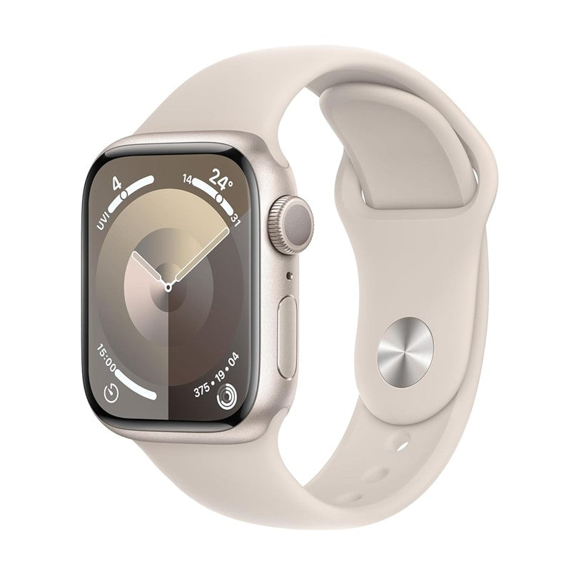 Apple Watch Series 9, GPS, Aluminum Case, Sport Band