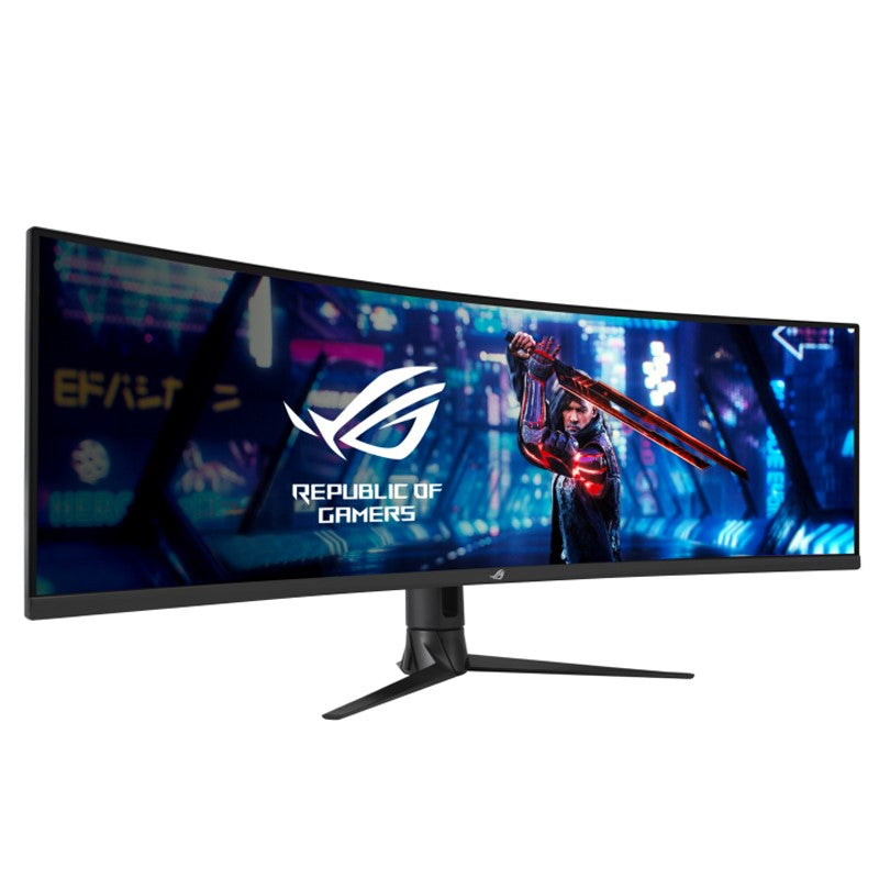 Asus ROG Strix XG49WCR Super Ultra-wide 49” Double QHD VA, 165Hz, 1ms, ELMB Sync Curved Gaming Monitor - Black