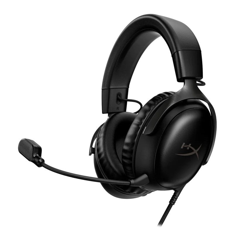 HyperX Cloud III DTS Headphone:X Spatial Audio Wired Gaming Headset for PC, PS5, PS4, Xbox One & Switch - Black