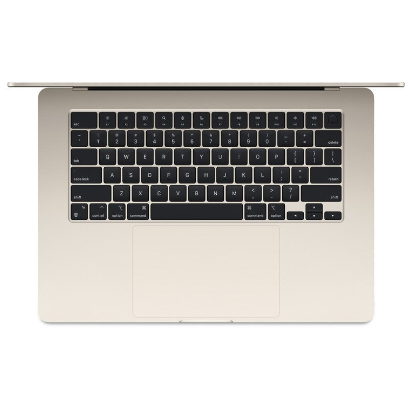 أبل , ماك بوك اير ام تو , شاشه مقاس 15 بوصه Retina, معالج(Apple M2), رام 8 جيجا , سعه 256 جيجا اس اس دى ,8-core CPU, 10-core GPU, لوحه ماتيح انجليزيه ,تاتش