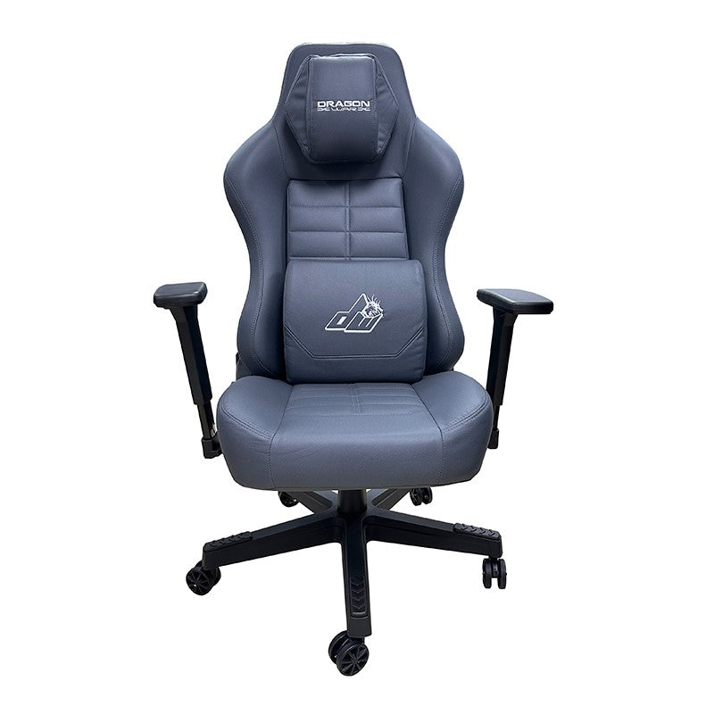 Dragon War GC-022 Ergonomic Racing Chair, 4D Armrest - Grey