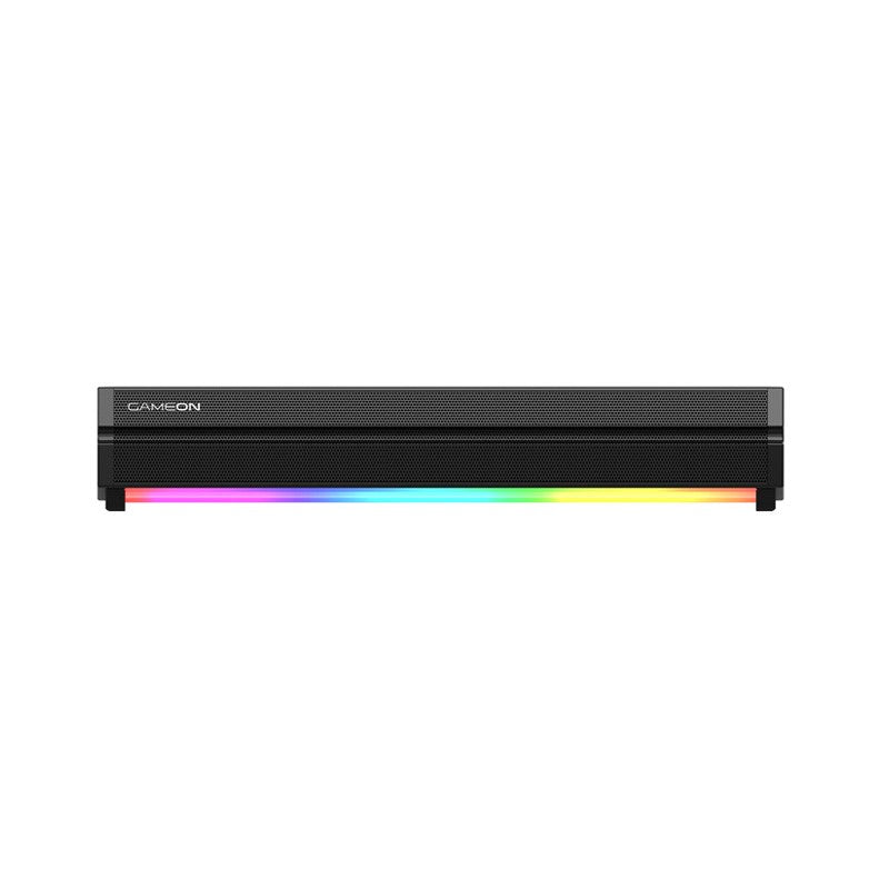 GAMEON Sonicstorm X Wireless RGB Gaming Soundbar - Black