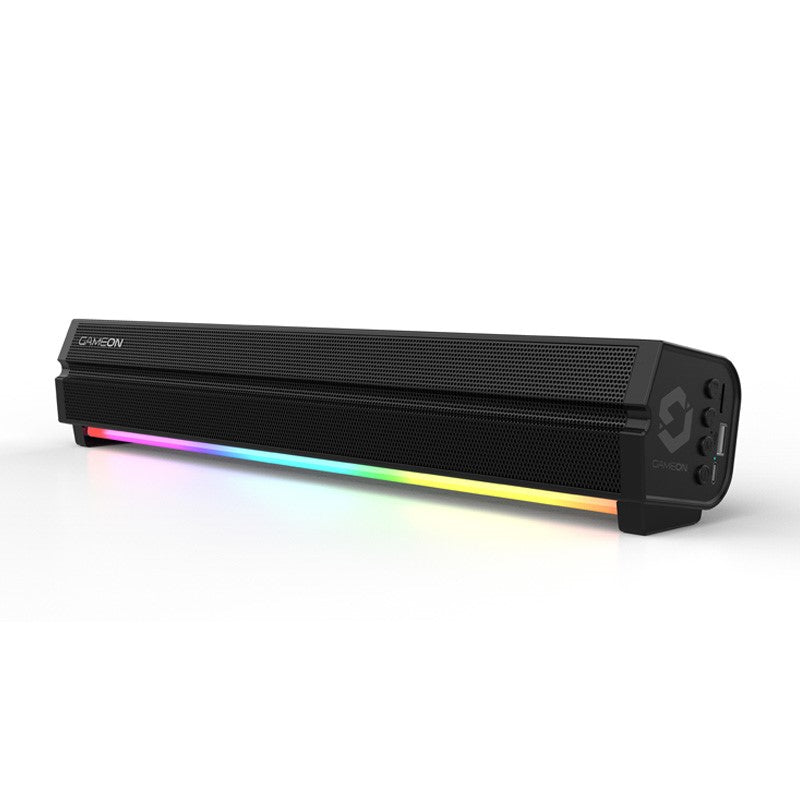 GAMEON Sonicstorm X Wireless RGB Gaming Soundbar - Black