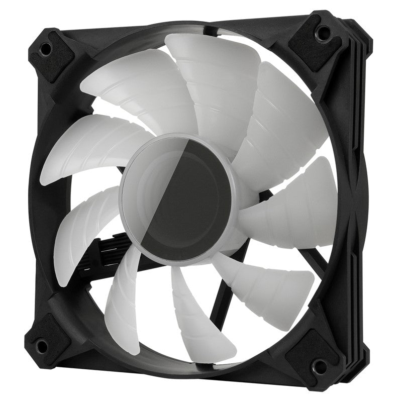AIGO Dark Flash Infinity 8 120mm PWM A-RGB Case Fan (Pack of 3) – Black