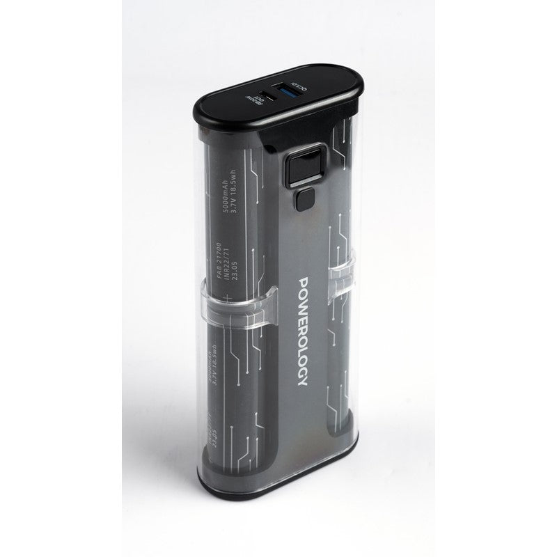 Powerology 20000mAh Crystalline Series Power Bank, PPBCHA25