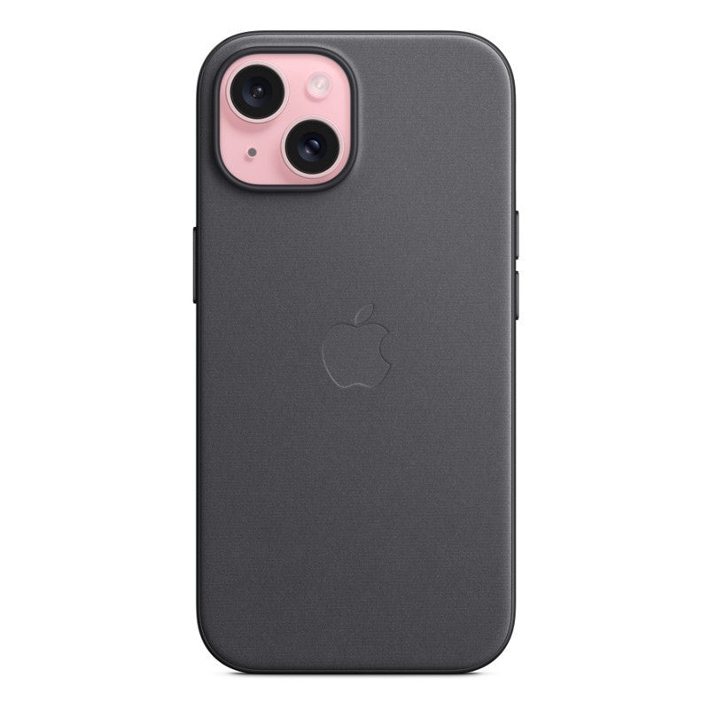 Apple iPhone 15 FineWoven Case with MagSafe - Black