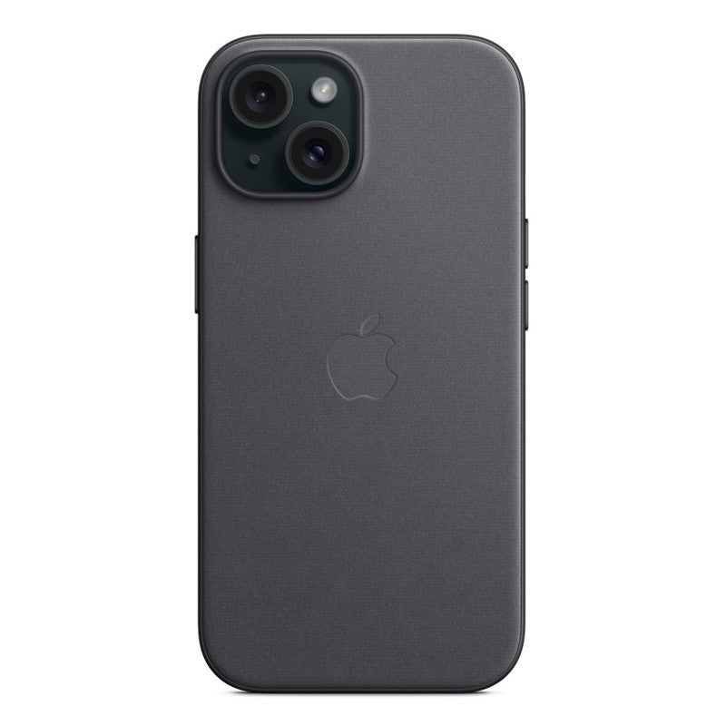 Apple iPhone 15 FineWoven Case with MagSafe - Black