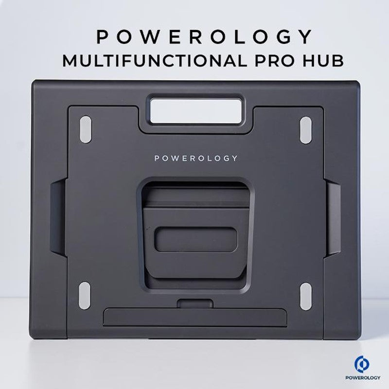 Powerology Multifunctional Pro Hub With Laptop And Phone Stand