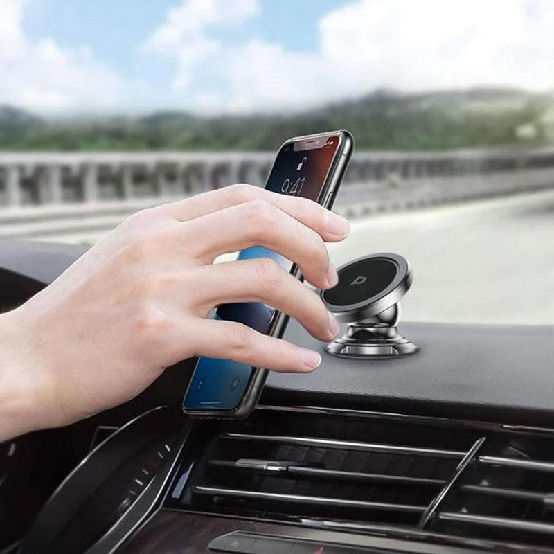 Powerology Heavy-Duty Magnet Dash Mount - Black