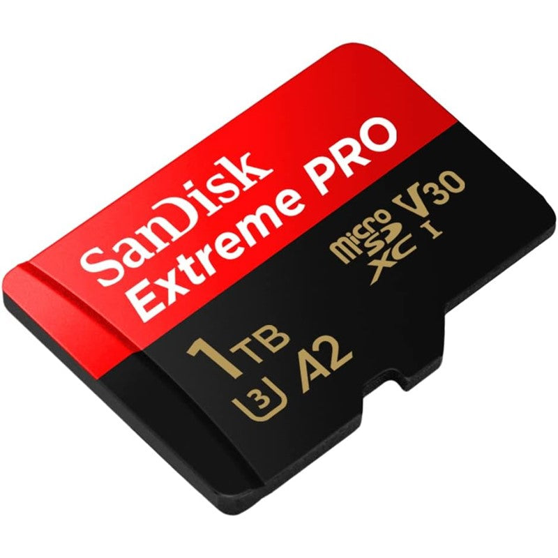 SanDisk Extreme Pro microSD UHS I Card 1TB for 4K Video on Smartphones, Action Cams & Drones 200MB/s Read, 140MB/s Write, Lifetime Warranty