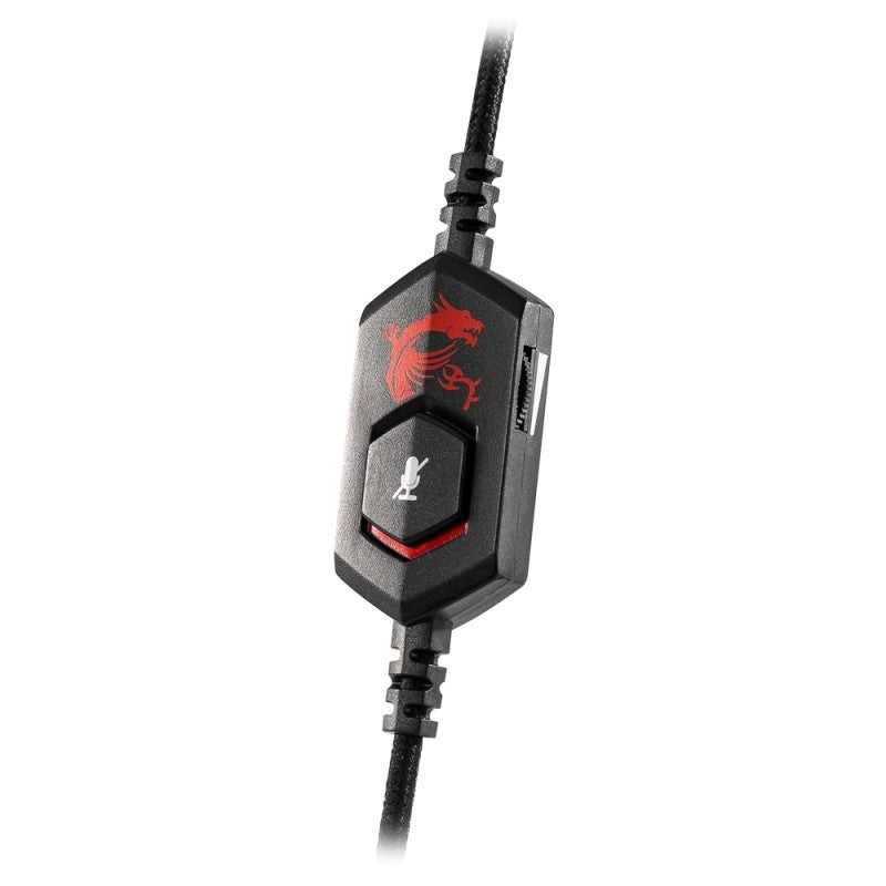 MSI Immerse GH30 Detachable Microphone Wired Gaming Headset - Open Box