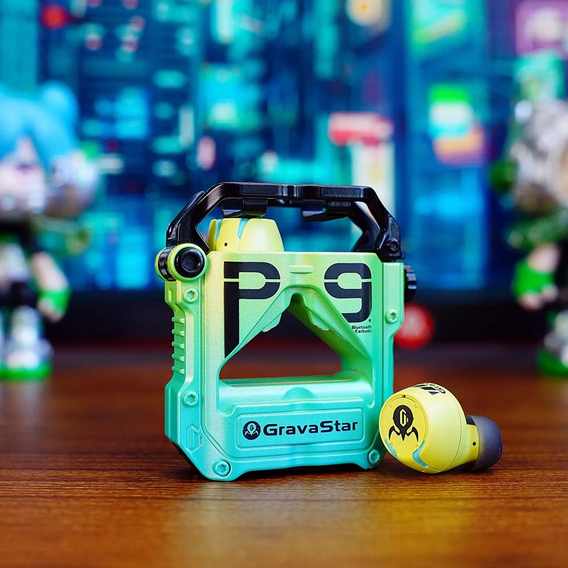 Gravastar Sirius Pro TWS Bluetooth Earbuds - Neon Green