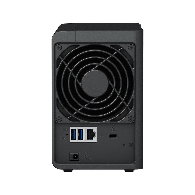 سينولوجي 2-Bay NAS DS223 (بدون قرص)، 2 جيجابايت DDR4