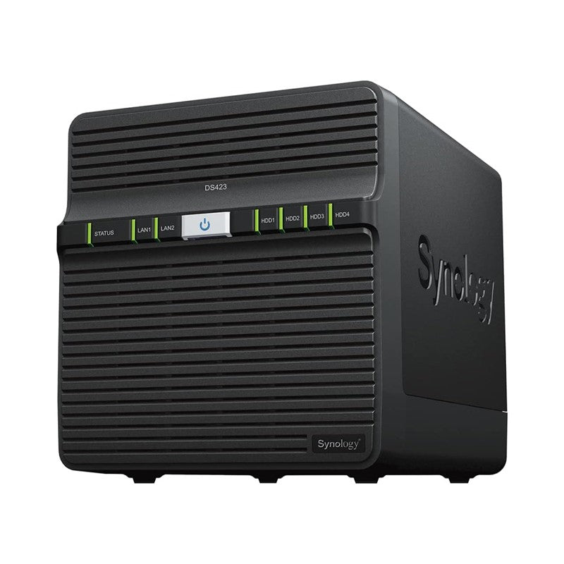 سينولوجي 4-Bay ديسك ستيشن DS423 (بدون قرص)، 2 جيجابايت DDR4