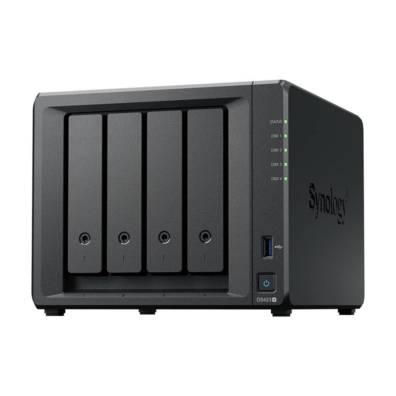 سينولوجي 4-Bay ديسك ستيشن DS423+ (بدون قرص)، 2 جيجابايت DDR4