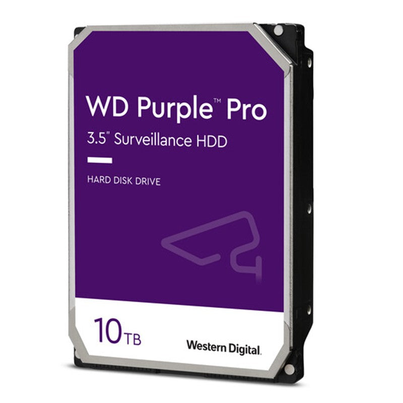 Western Digital 10 TB, Purple Pro Surveillance Internal Hard Drive HDD - SATA 6 Gb/s, 256 MB Cache, 3.5