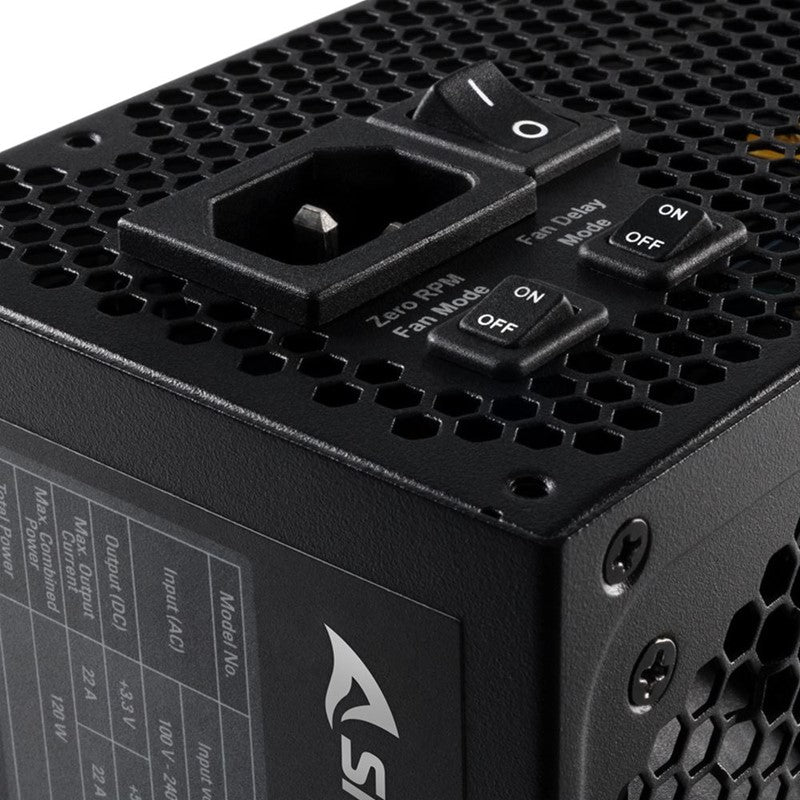 Sharkoon SilentStorm Cool Zero 750 Watts Fully Modular ATX Gaming Power Supply