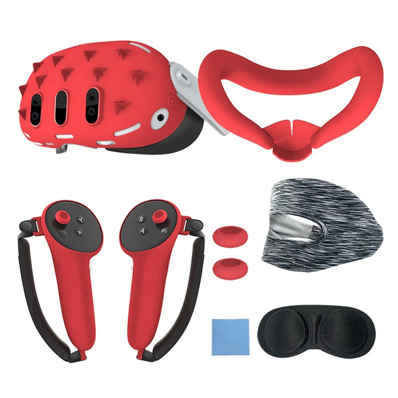 Gamax VR Silicon Protection Cover Set for Meta Quest 3