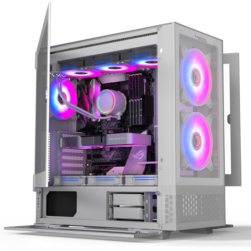 Twisted Minds Minimalist-04 Mid Tower, 4*120mm ARGB Fan Gaming Case