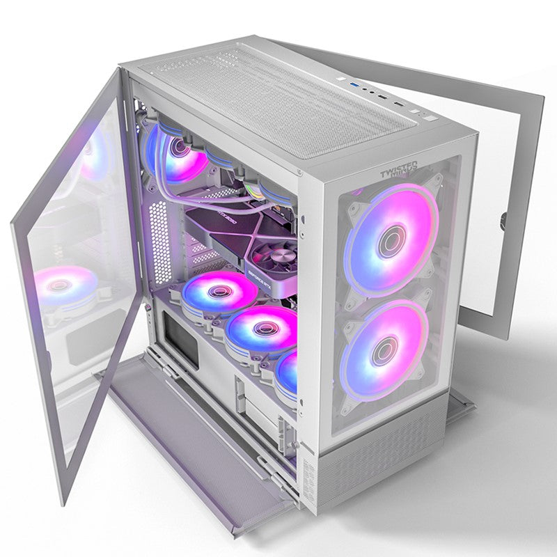 Twisted Minds Minimalist-04 Mid Tower, 4*120mm ARGB Fan Gaming Case