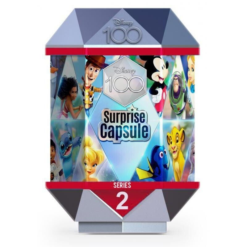 YuMe: Disney - D100 Surprise Capsules (W2) 12 Pcs & 60 Pcs Per Box - Assorted