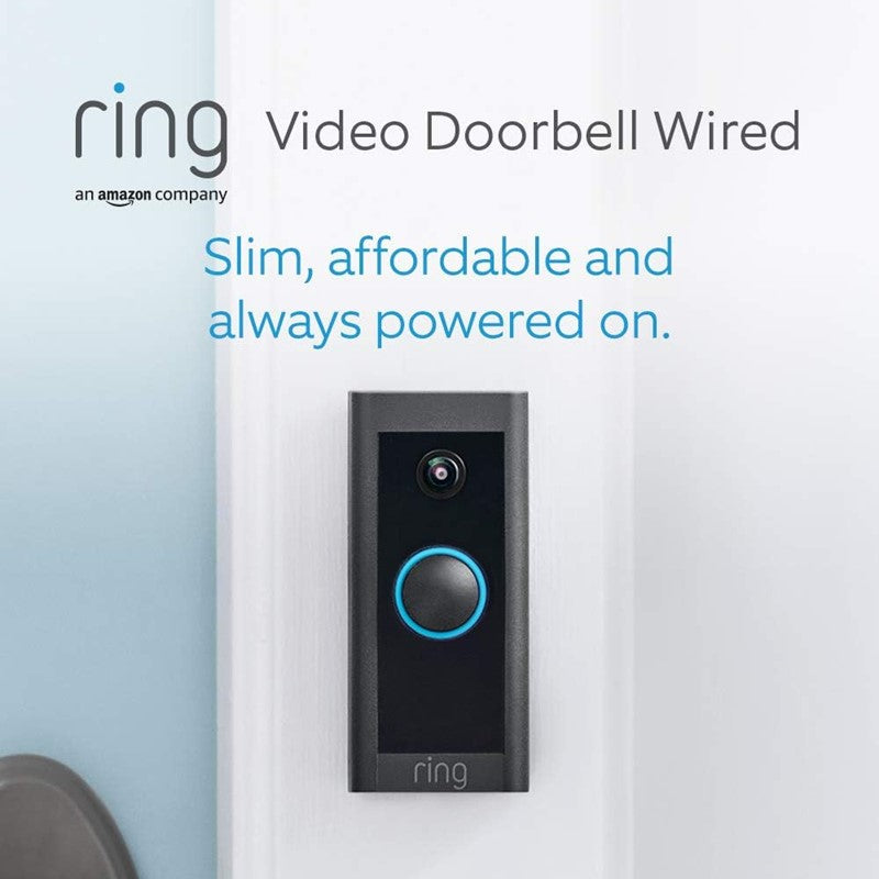 Ring Video Doorbell Wired , HD Video, Motion Detection