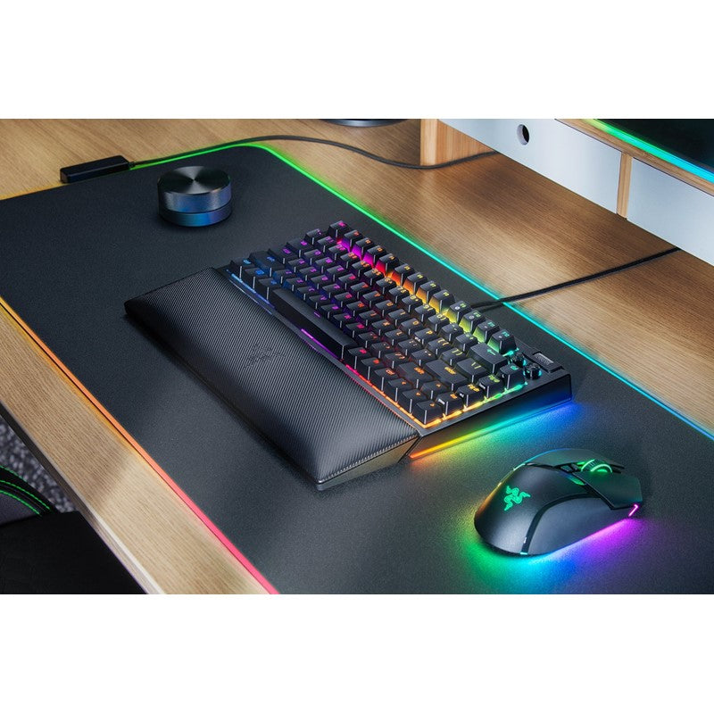 Razer BlackWidow V4 75% Mechanical (Orange Tactile Switches) Gaming Keyboard - Black