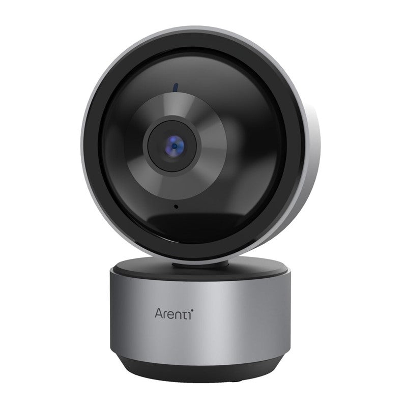 Arenti Dome1 Indoor 2K/3MP Ultra HD Wi-Fi Privacy Pan & Tilt Security Camera, Works with Alexa & Google Assistant