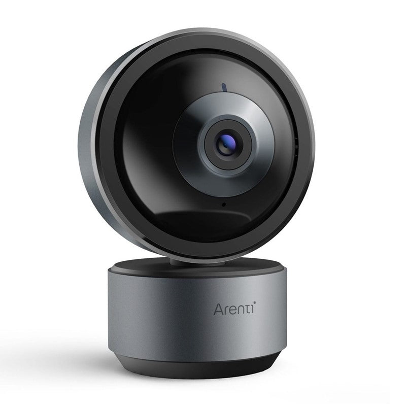 Arenti Dome1 Indoor 2K/3MP Ultra HD Wi-Fi Privacy Pan & Tilt Security Camera, Works with Alexa & Google Assistant
