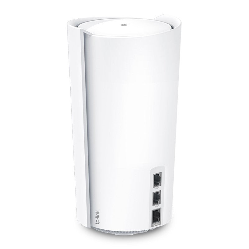 TP-Link Deco Mesh WiFi AXE11000 Tri-Band WiFi 6E Mesh Network System - Replaces Wireless Internet Router and Extender, 10Gbps Ethernet Port, Compatible with Alexa, 1-Pack
