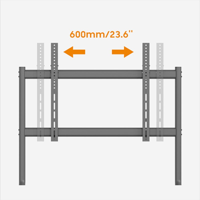 Orca Heavy Duty Premium Studio TV Cart 50