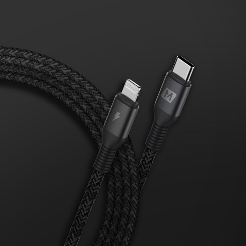 Momax Elite Link Lightning to Type-C Cable 3m, Black