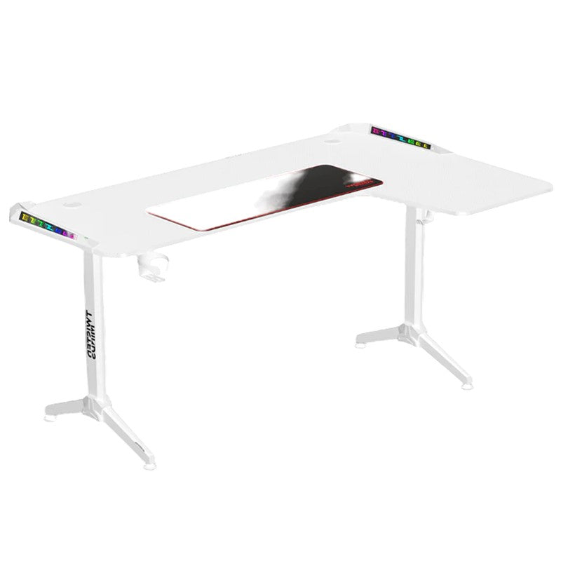 Twisted Minds Corner Gaming Desk - TM-Y-RW-RGB