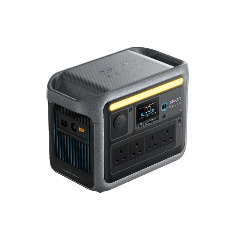 Anker SOLIX C1000 Portable Power Station, 1800W (Peak 2400W) Solar Generator, Full Charge in 58 Min, 1056wh LiFePO4 Battery for Home Backup, Power Outages, and Outdoor Camping