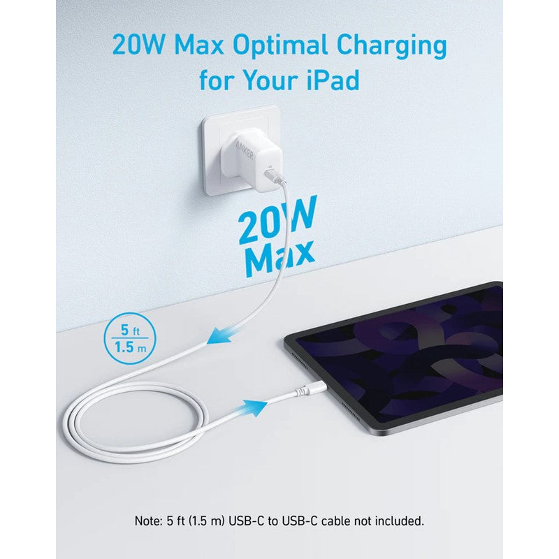 Anker 312 Charger 20 Watts - White