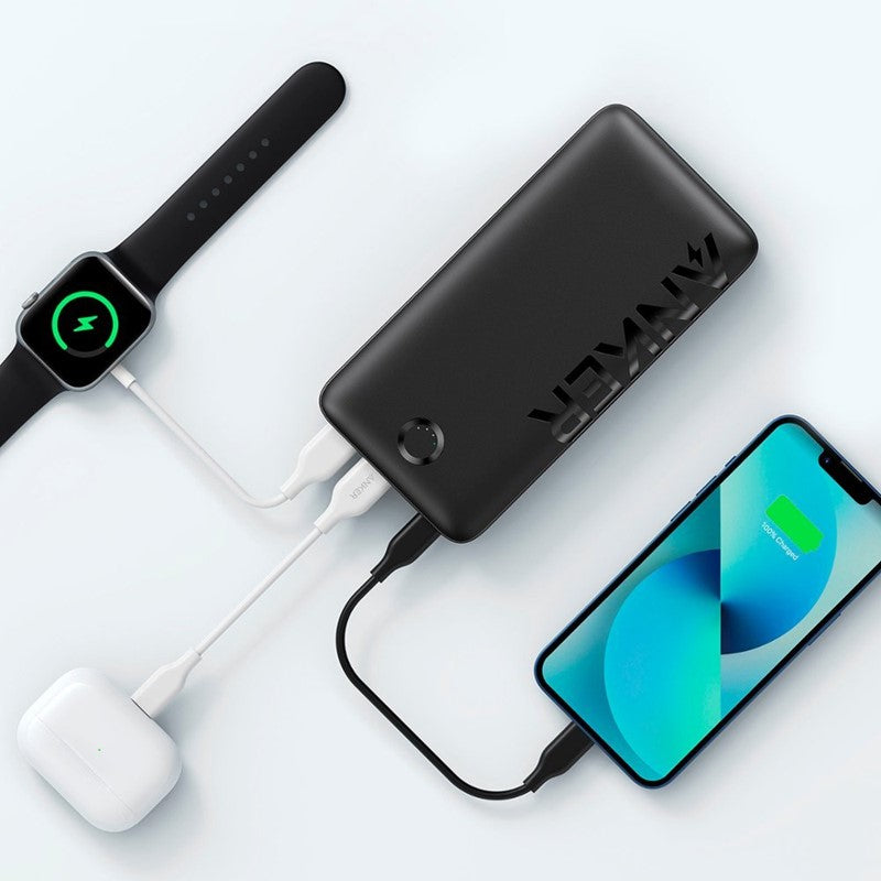 Anker 335 Power Bank (PowerCore 20K) 20W PD - Black
