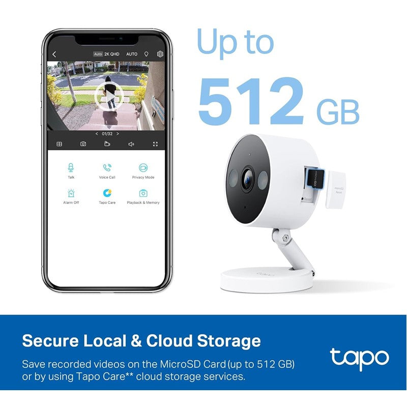 TP-Link Tapo C120 Indoor/Outdoor Wi-Fi Home Security Camera